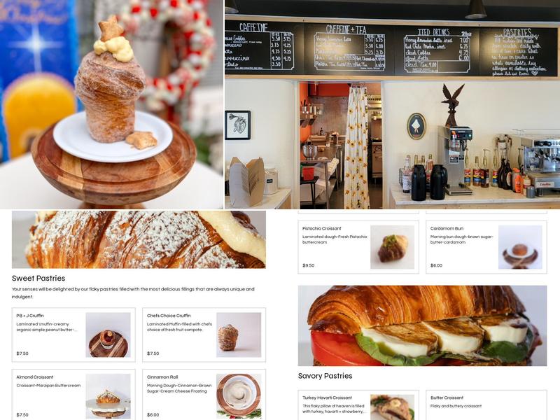 Flying Roadrunner Bakery Menu