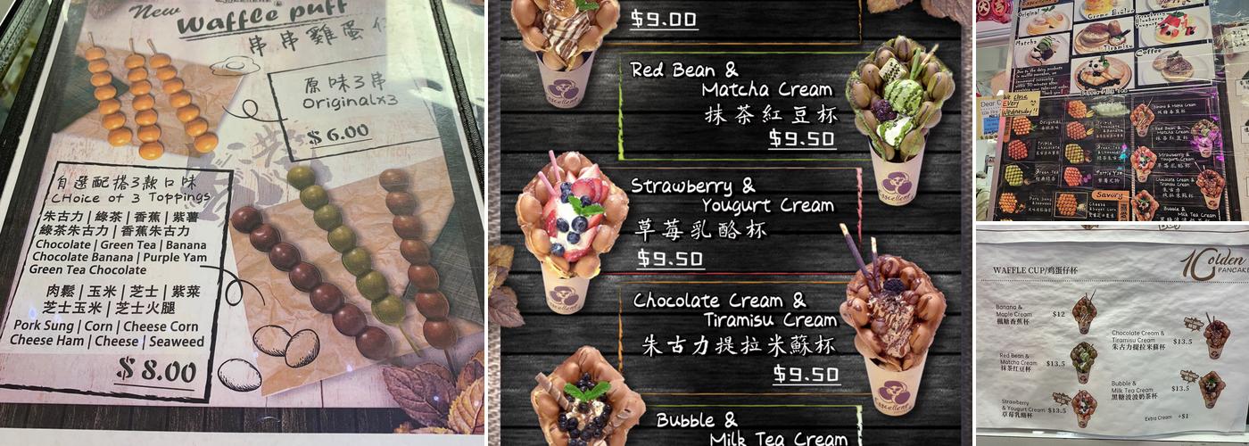 Eggcellent soufflés pancake Menu