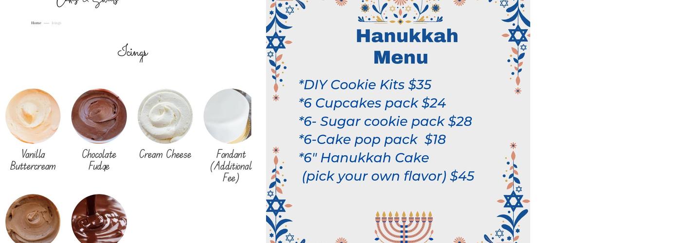 Wildly Cakes & Sweets LLC Menu