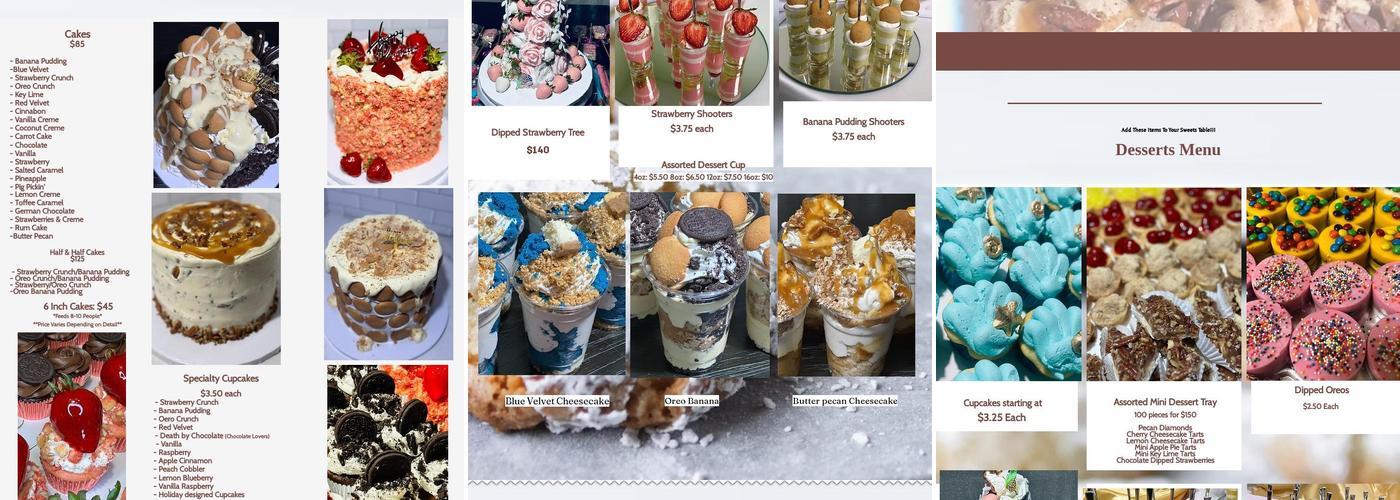 The Ultimate Bakery Menu