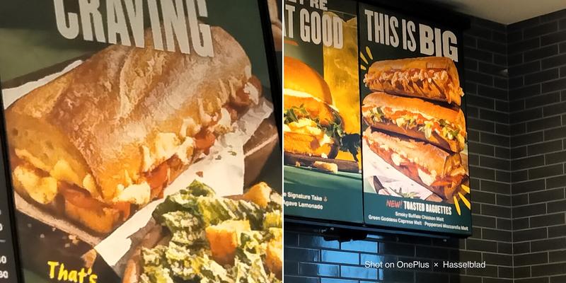 Panera Bread Menu