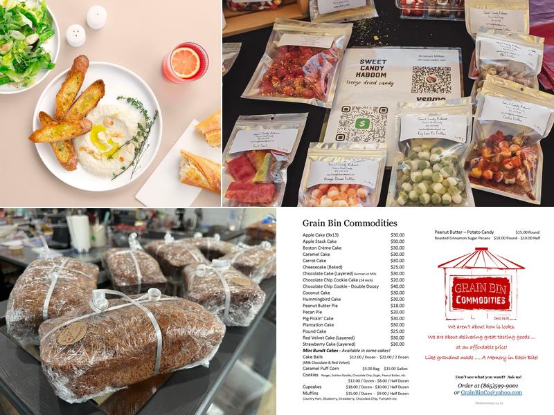 Grain Bin Commodities Menu