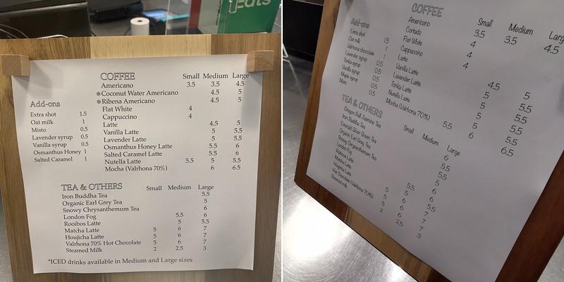 Cake Bae Menu