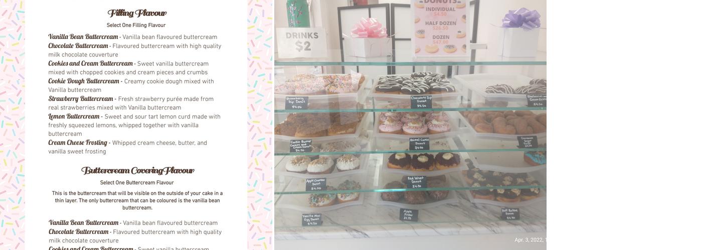 All You Knead Bakery Menu