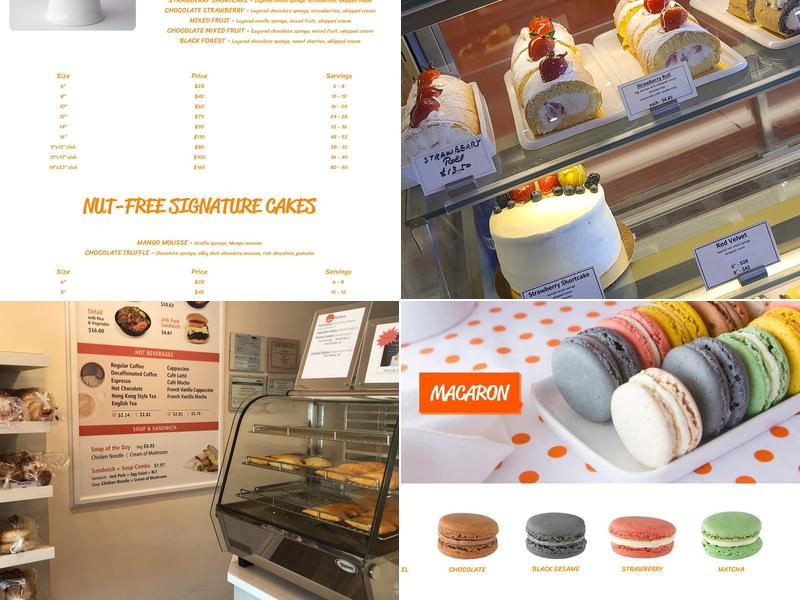 Tastee Patisserie Menu