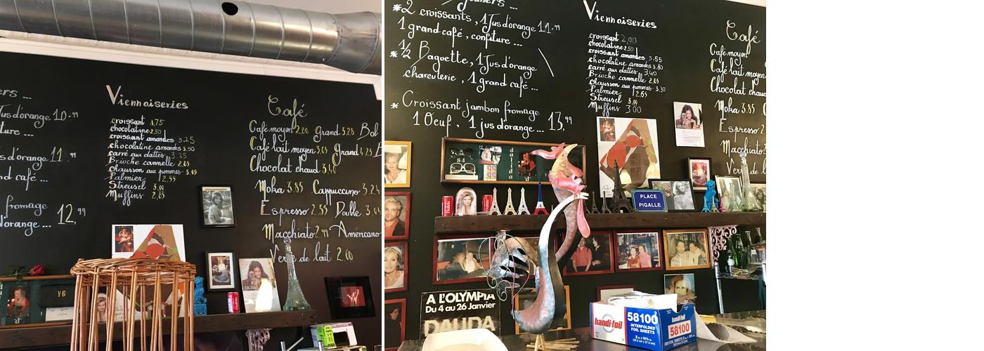 La Mie Matinale Menu