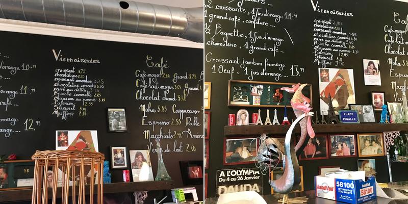 La Mie Matinale Menu