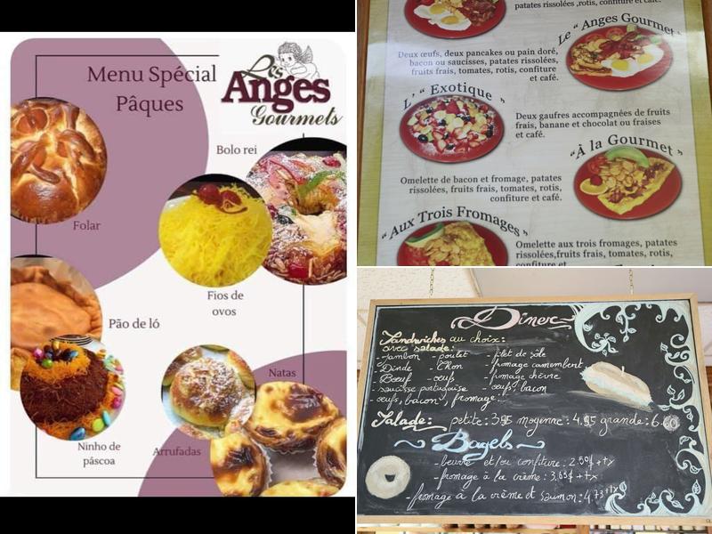 Les Anges Gourmets Menu