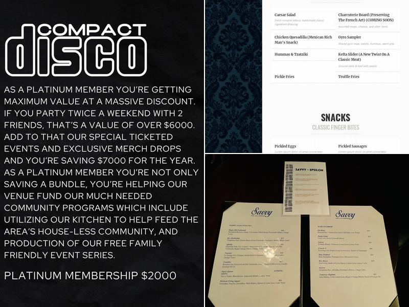 Compact Disco Menu