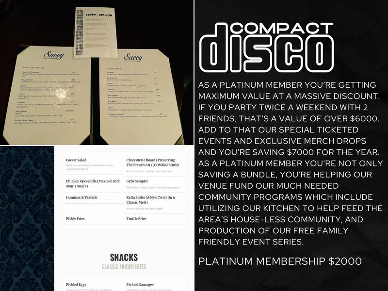 Compact Disco Menu
