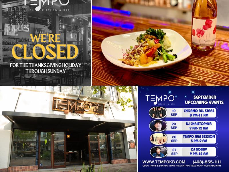 Tempo Kitchen & Bar 7560 Monterey St, Gilroy