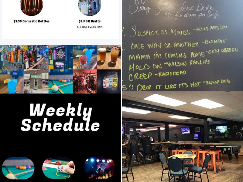 East End Ale House Menu