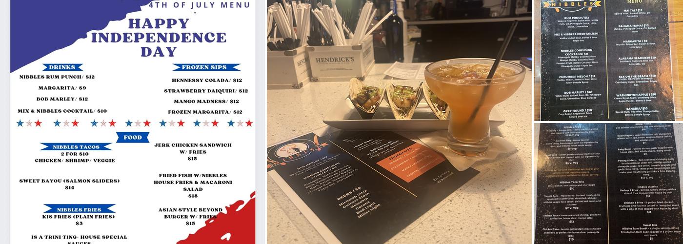 Nibbles kitchen and bar Menu