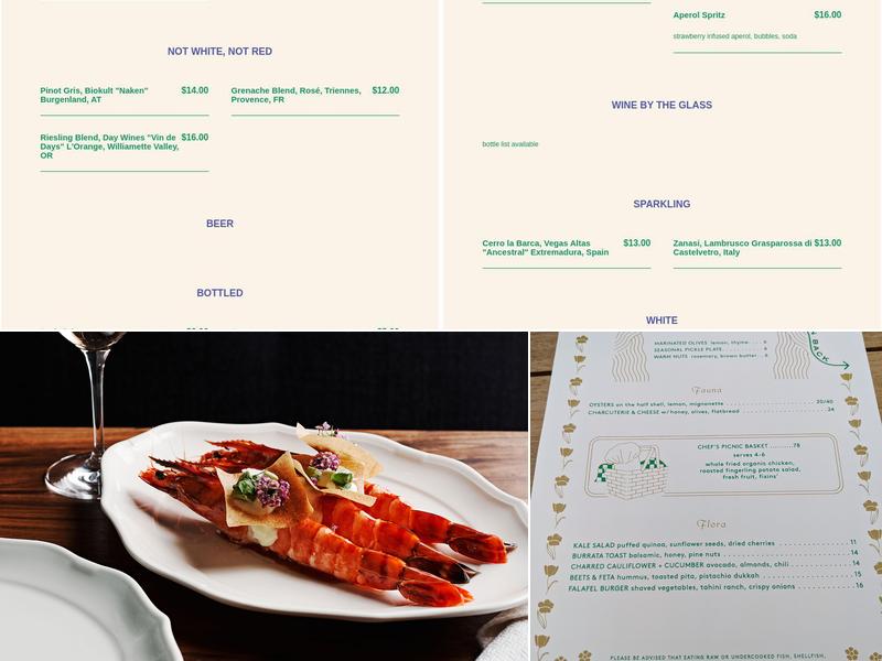 Kimpton Sylvan Atlanta - Buckhead Menu