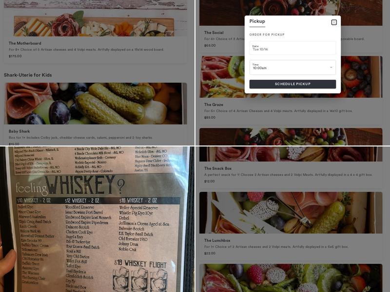 Boarding House Bistro Menu