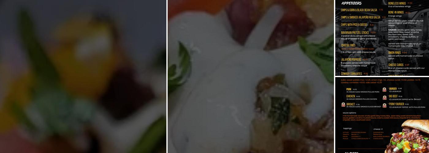 Mud Run Beer Co. Menu