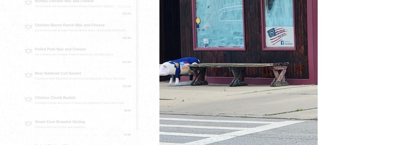 Bushrod Brew Works Menu