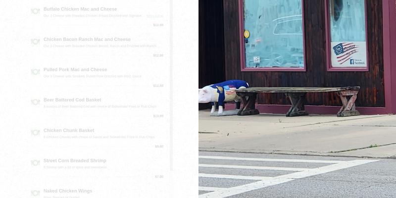 Bushrod Brew Works Menu