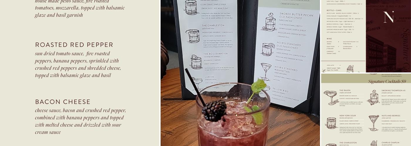 Noir Menu