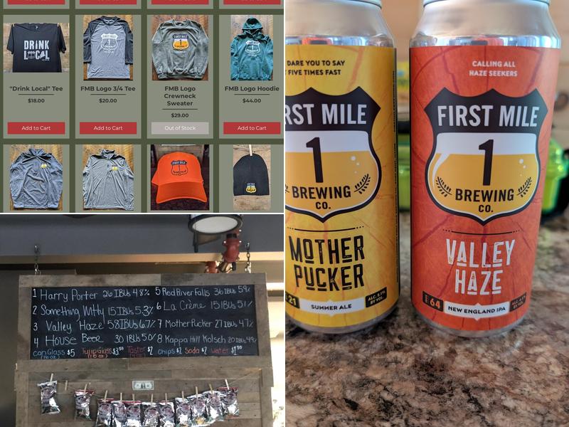 First Mile Brewing Company Menu