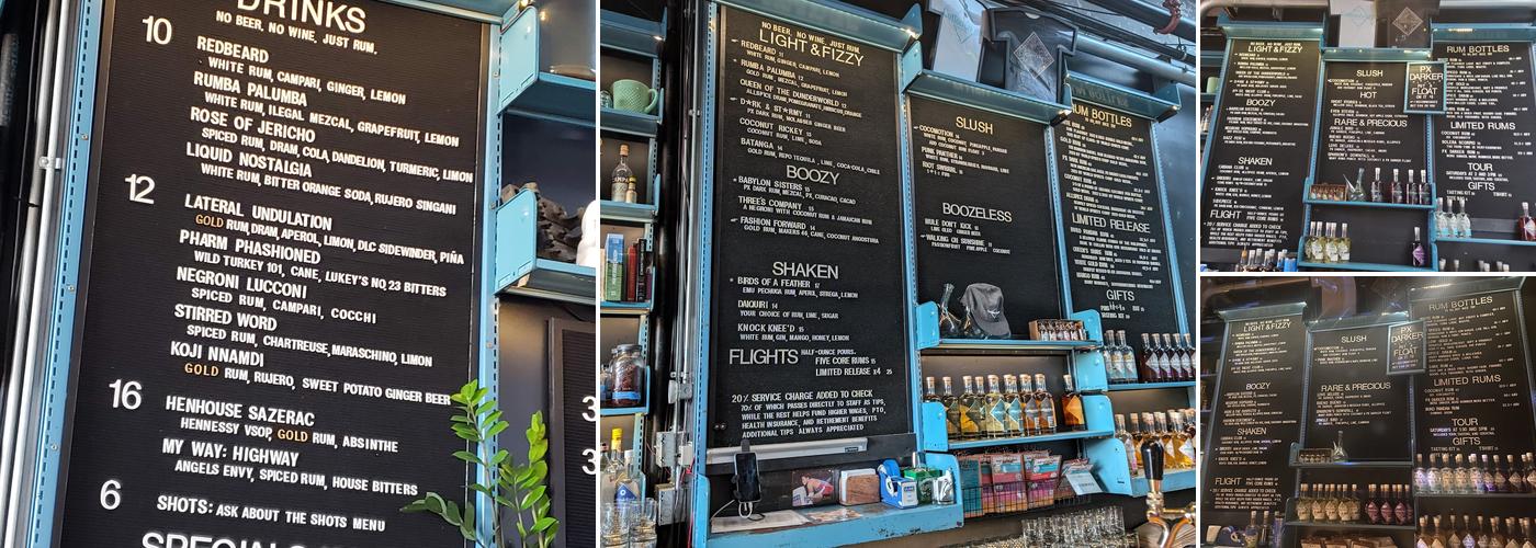 Cotton & Reed Menu