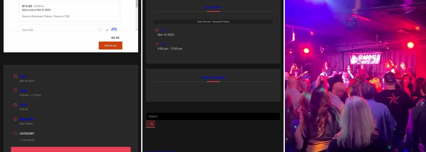 Rascals Menu