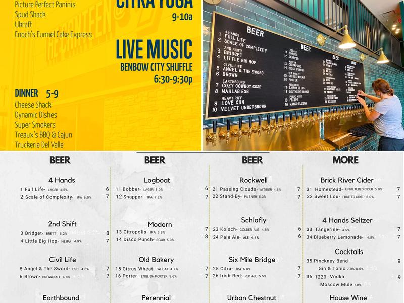 The Canteen @ 9 Mile Garden Menu