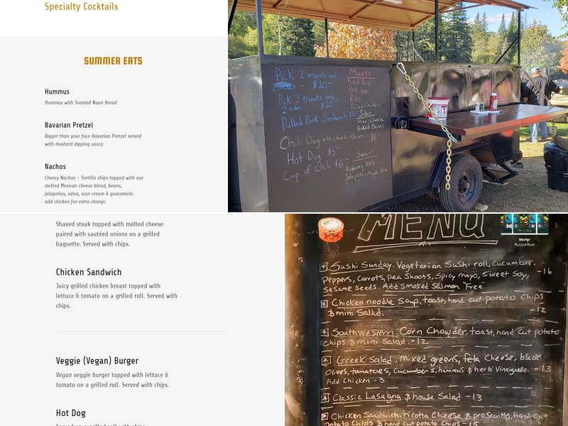 The Orange Rind Menu