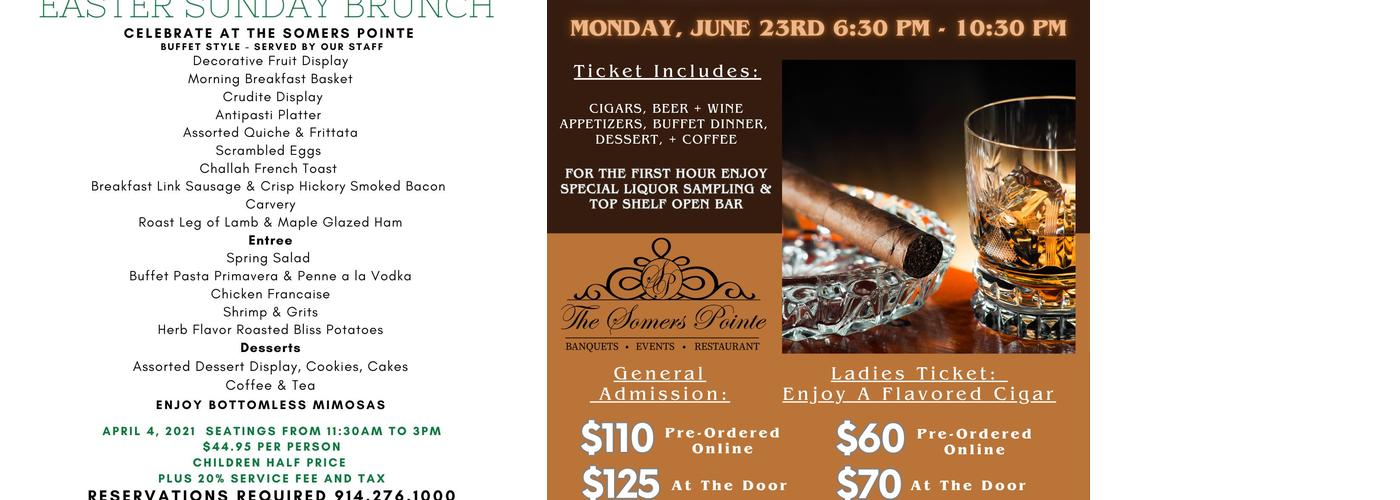 The Somers Pointe Menu