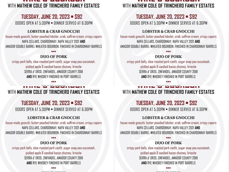 Tecla Rustic Bistro & Bar Menu