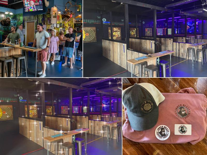 Inner Beast Hatchet House: Axe Throwing 101 S Main St #220, Fuquay-Varina