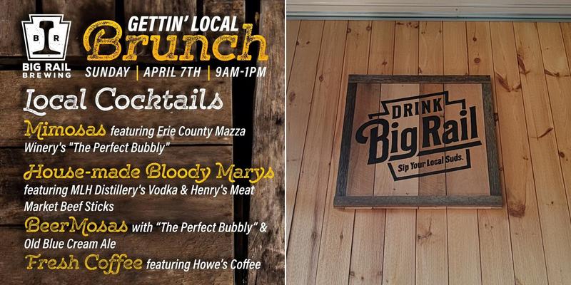 Big Rail Brewing Menu