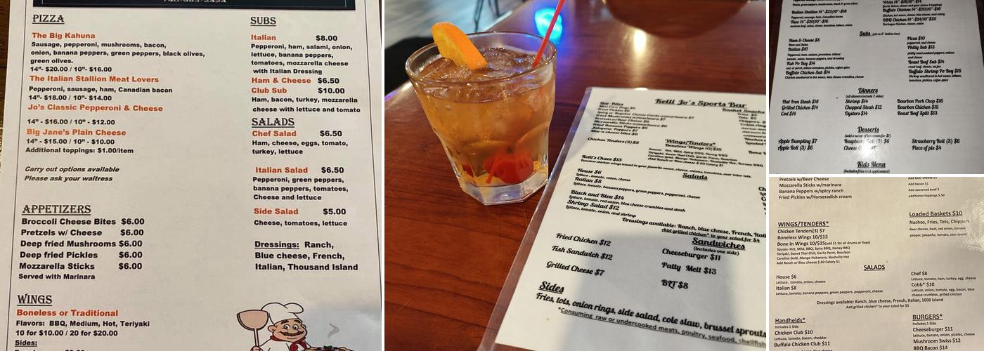 Kelli Jo's Menu