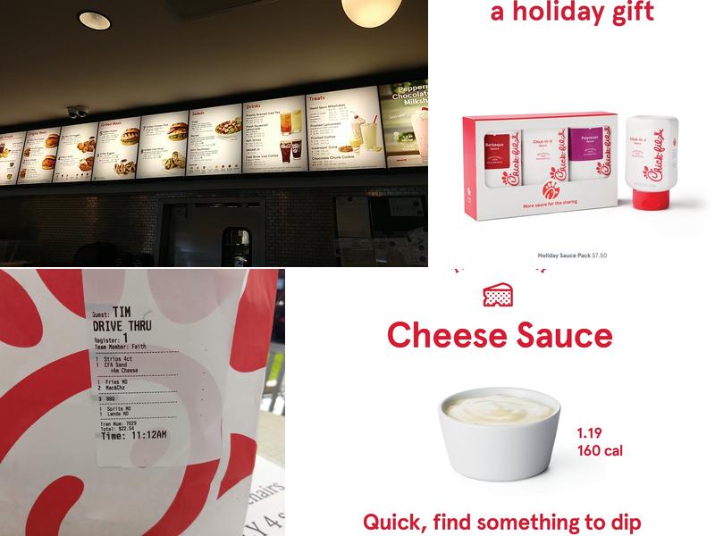 Chick-Fil-A Menu