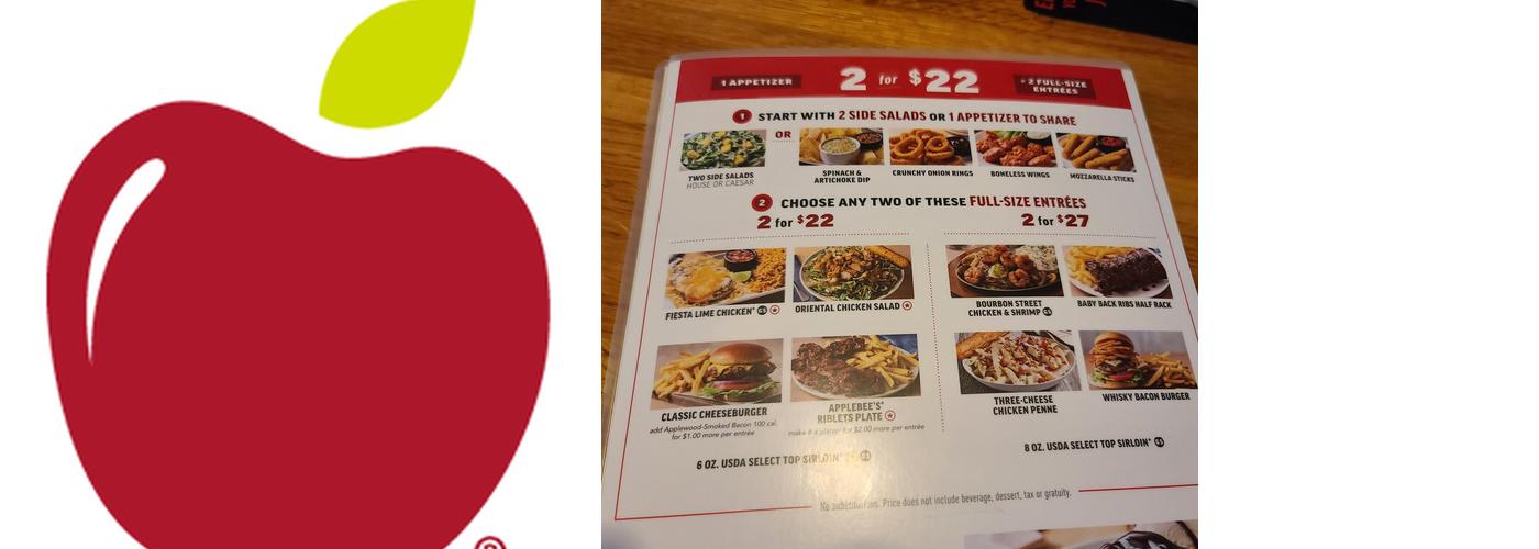 Applebee's Grill + Bar Menu