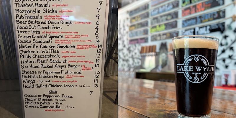 Lake Wylie Brewing Co.- ROCK HILL Menu