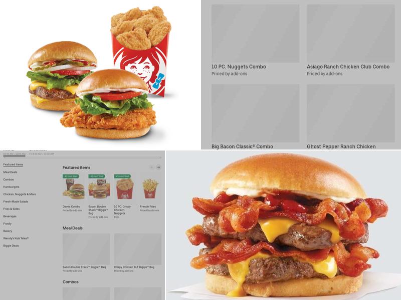 Wendy's Menu