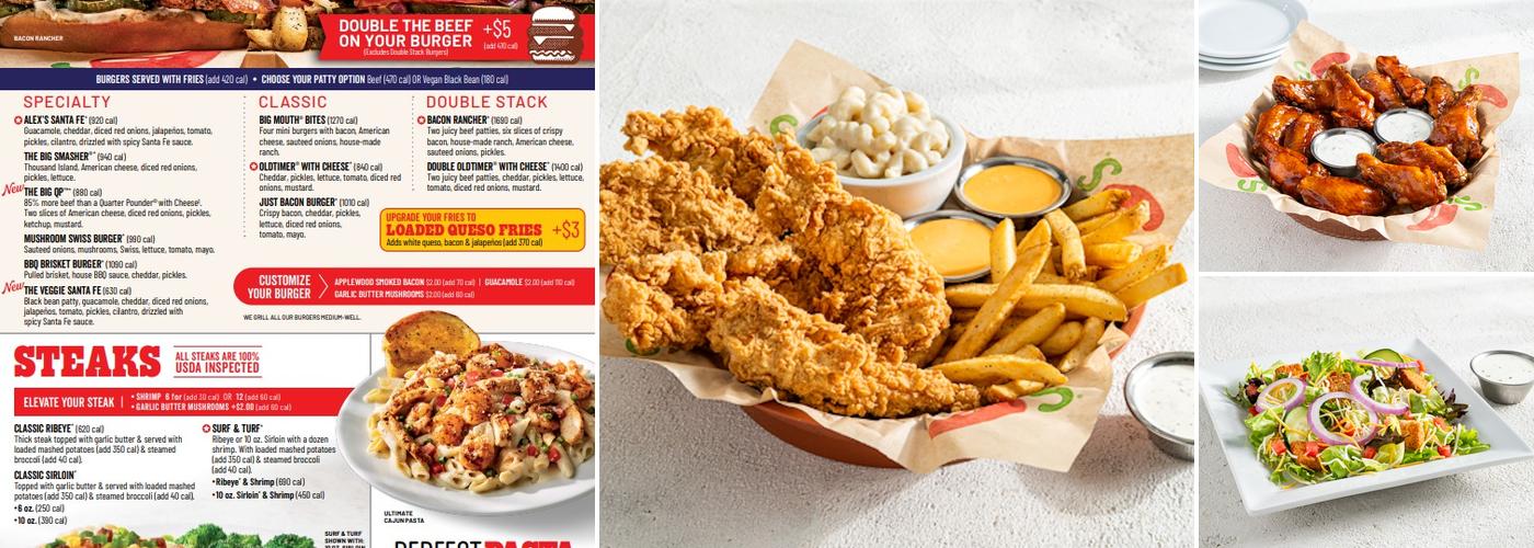 Chili's Grill & Bar Menu