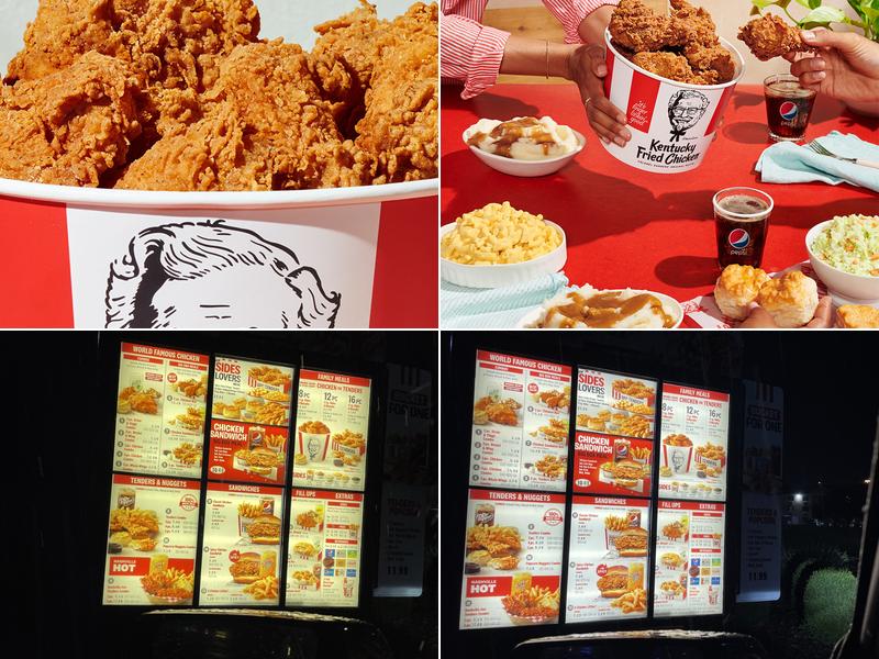 KFC Menu