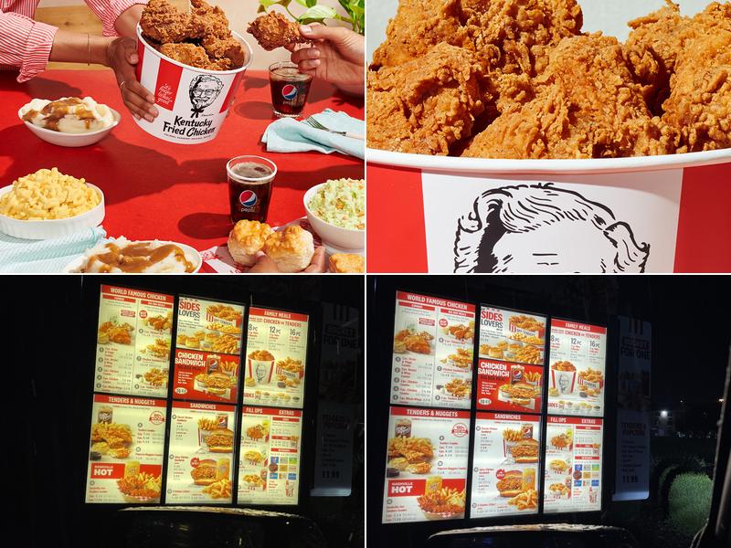 KFC Menu