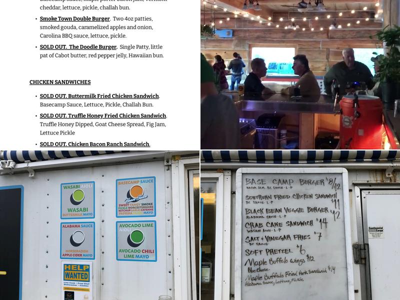 Snow Republic Brewery Menu