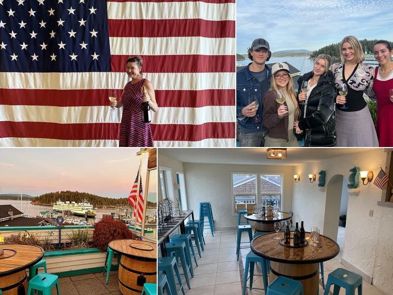 Friday Harbor SKYBAR - Anchors Away!