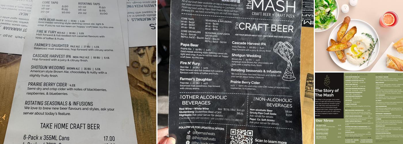 The Mash | Mahogany Menu