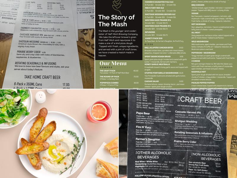 The Mash | Mahogany Menu