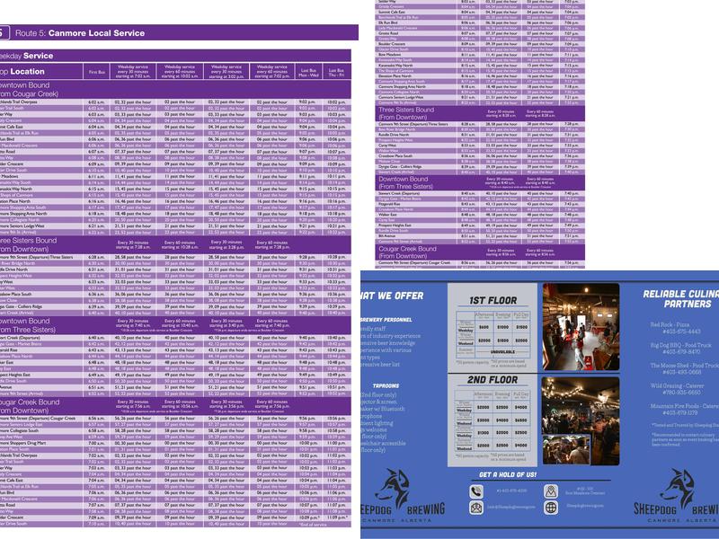 Sheepdog Brewing Menu