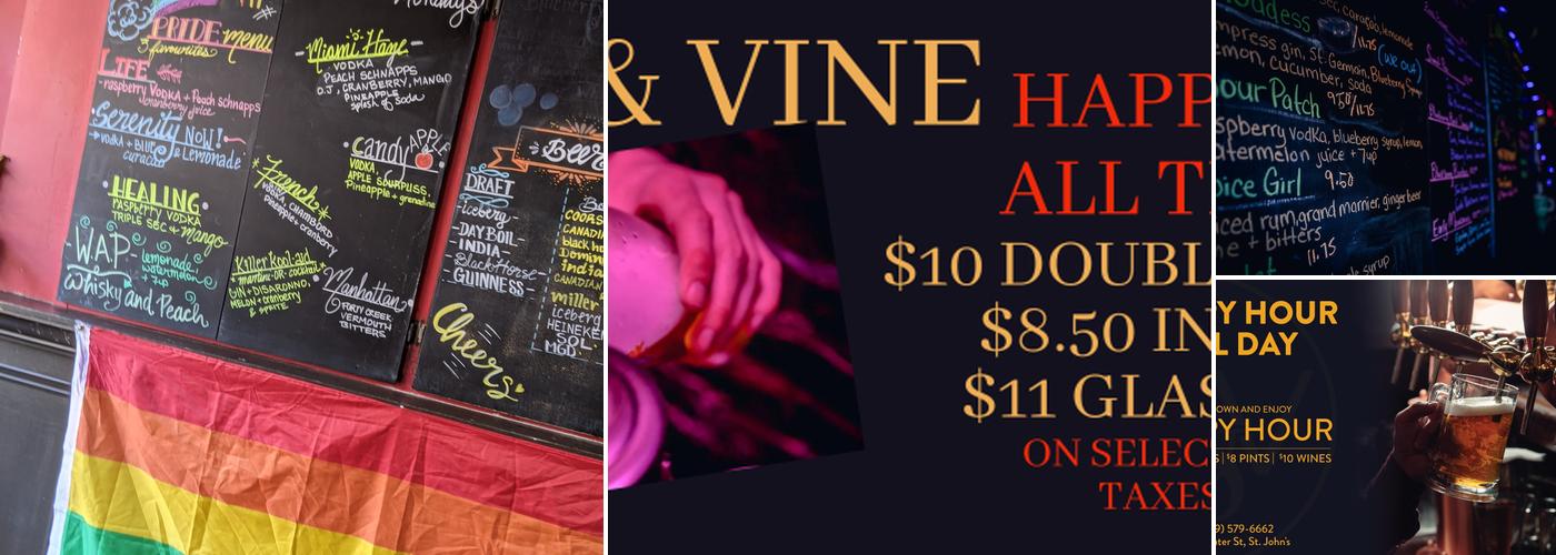 Grapevine Menu