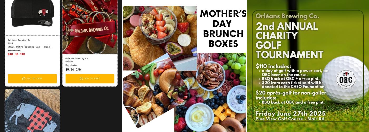 Orleans Brewing Co. - OBC Menu