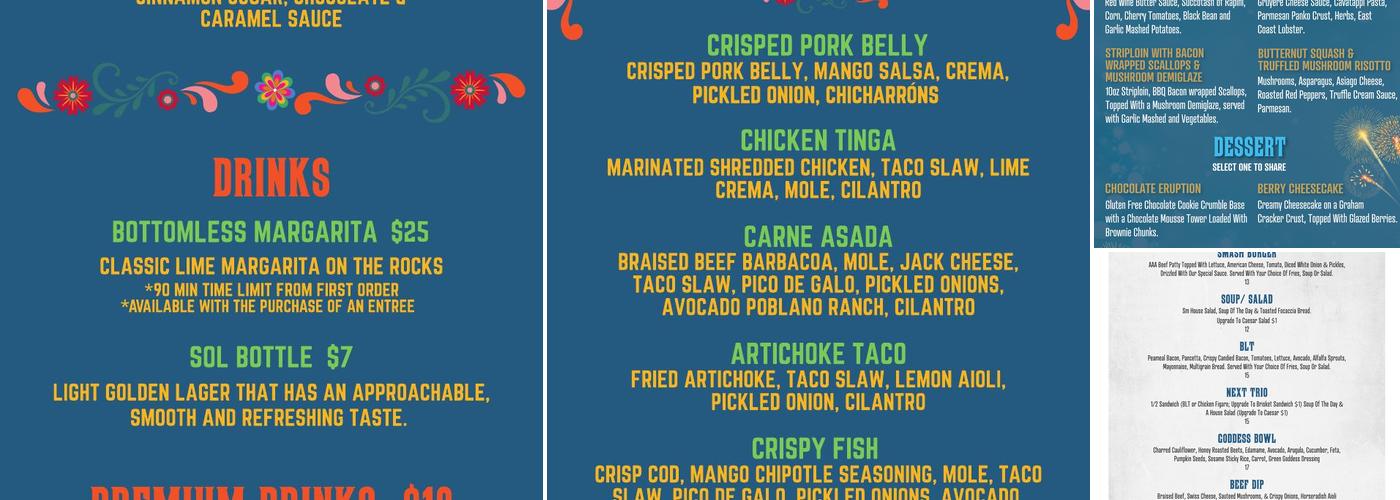 Next Kitchen + Bar Menu