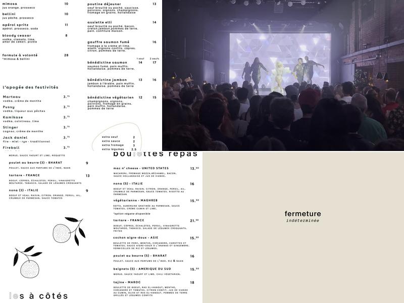 elli Restaurant Menu