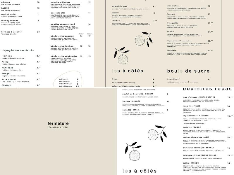 elli Restaurant Menu